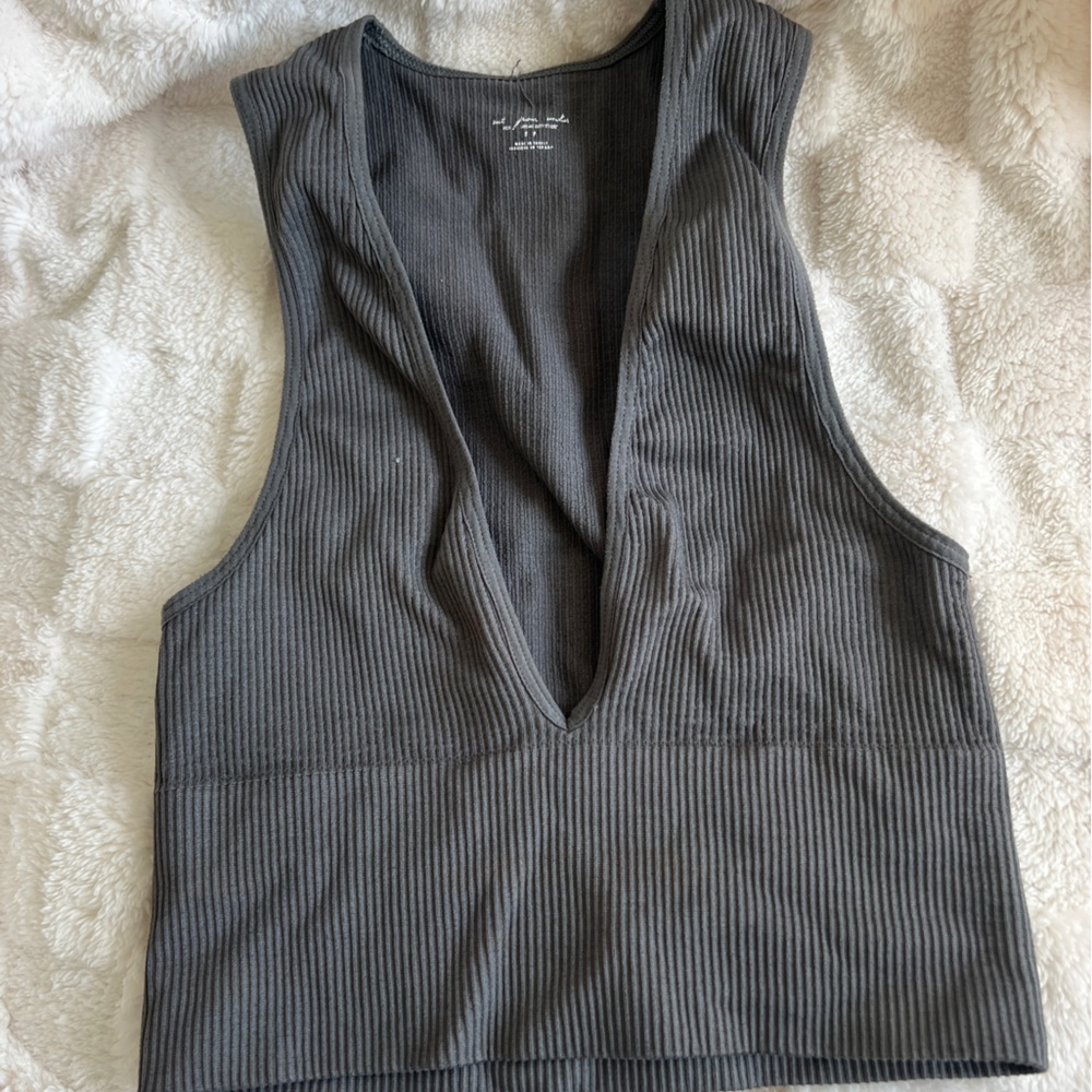 Out from under tank top